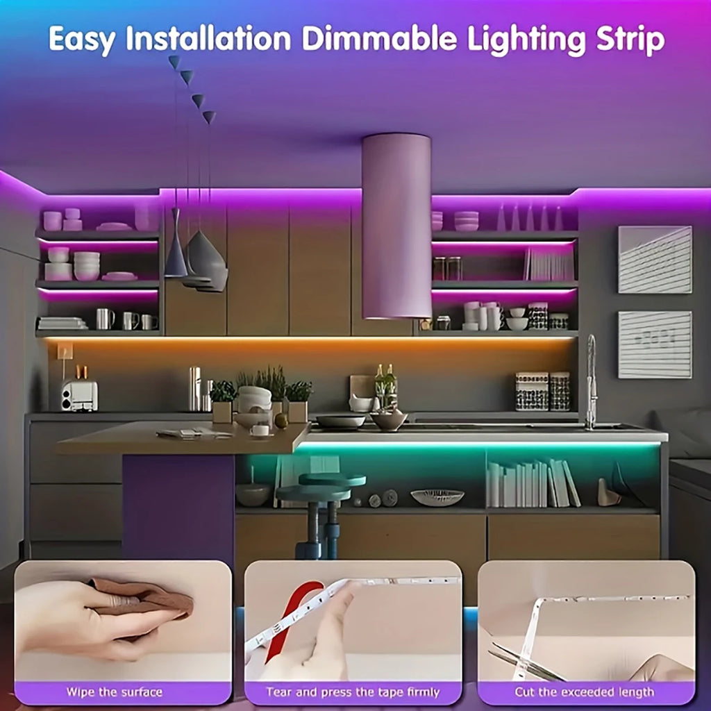 LED Strip Lights with Remote
