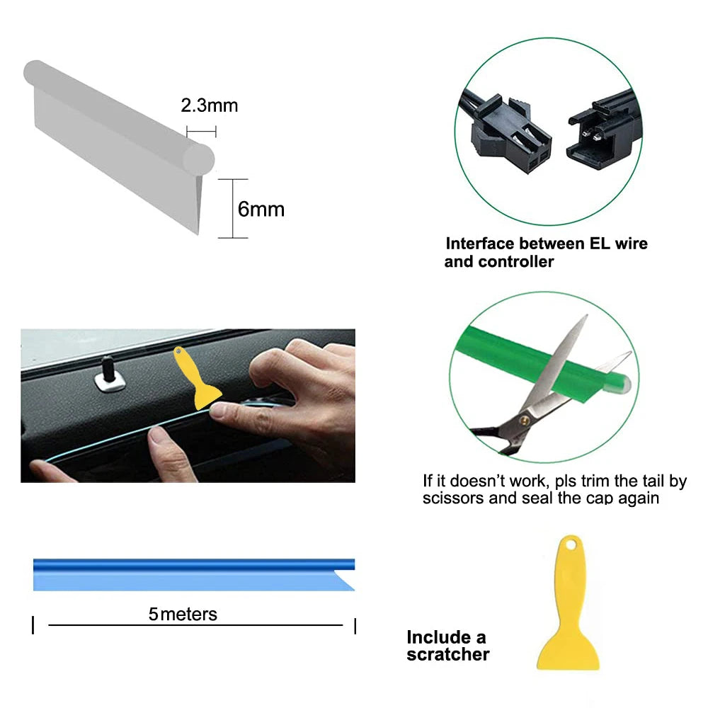 Car Interior Ambient LED Strip