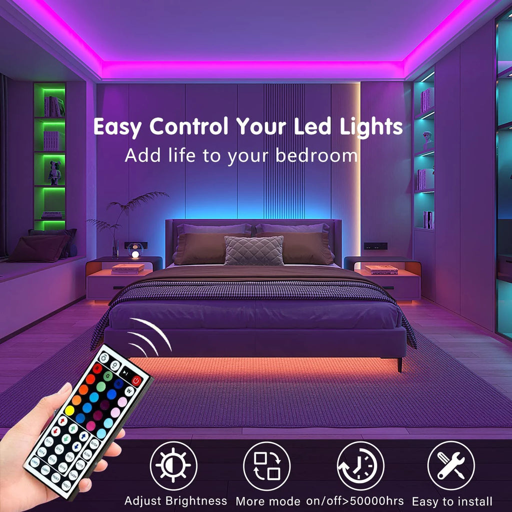 LED Strip Lights with Remote