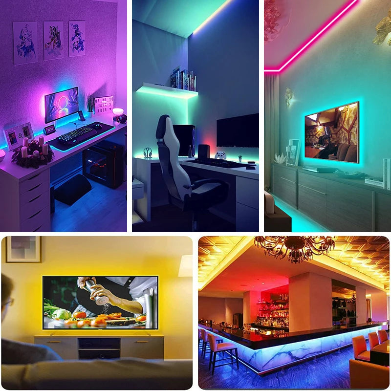 LED Strip Lights with Remote