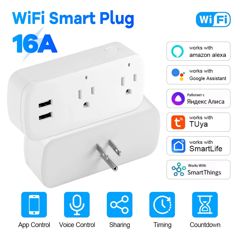 Smart WiFi Outlet Plug