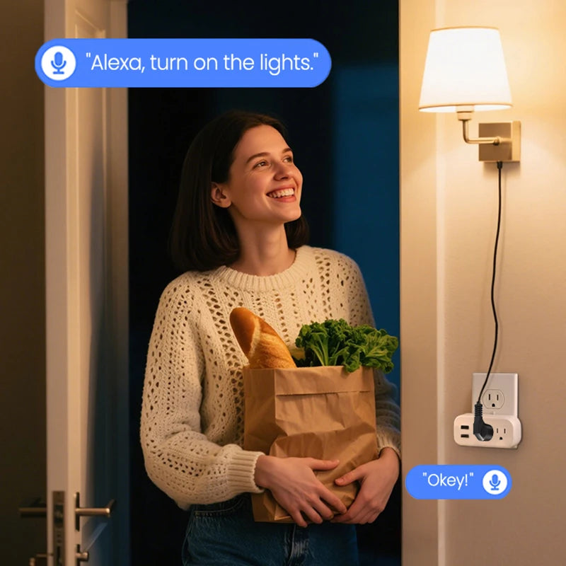 Smart WiFi Outlet Plug